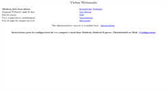 Desktop Screenshot of mailhost.virtua.ch