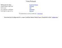 Tablet Screenshot of mailhost.virtua.ch